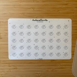 Autocollants spécialistes (grandes feuilles)